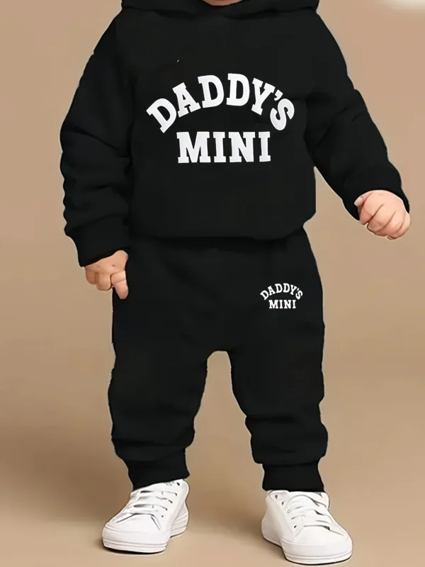 kf-S19cdb2da6d454374bdb106cc9bd98e95T Baby Boy Fleece Sweatshirt & Sports Pants Set