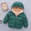 Kids Fleece Cartoon Hooded Jacket - Warm Winter Outerwear