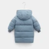Kids Winter Down Parka Coat - Hooded Cotton Padded Jacket