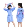 Kids Flannel Hooded Robe - Cute Winter Pajamas for Boys & Girls