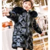 Children Clothing Winter Warm Down Cotton Clothes Jacket Girls Outerwear Coat Thicken Waterproof Snowsuit 4 6 8 9 10 12 14 Years