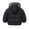 Kids Winter Padded Jacket with Hood - Warm Fleece Coats