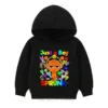 Fall New Arrivals Kids Hoodie Sprunki Childrens Pullover Hoodie Incredibox HD Print Age 4-14 Polyester Boys Girls Sweatshirts