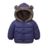 Kids Winter Padded Jacket with Hood - Warm Fleece Coats